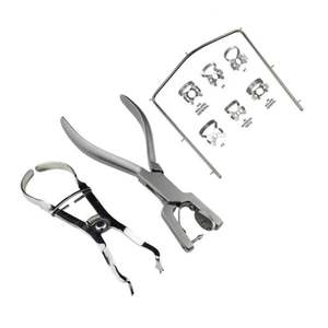 Ensemble de pinces à caoutchouc dentaire en acier inoxydable pour interventions endodontiques, kit de caoutchouc dentaire certifié CE ISO par Grip Surgical - Product Image 5