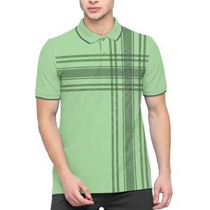 Camisa Casual de Manga Corta para Hombre, Mezcla Premium de Poliéster/Algodón, Secado Rápido, Diseño Sólido, Transpirable, para Golf, Venta al Por Mayor - Product Image 2