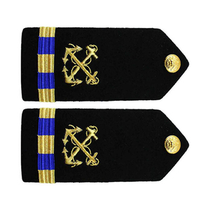 Custom Logo Reflective <b>Safety</b> <b>Pin</b> Fabric Shoulder Epaulettes Embroidered Badges Wholesale Durable Uniform Accessories - Product Image 3