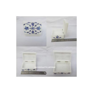 Design moderne, article artisanal pur, classique, indien, magnifique exportateur, boîte à bijoux de haute qualité avec incrustation de marbre unique - Product Image 6