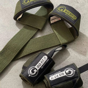 Ensemble de bandes de maintien élastiques en néoprène pour poignets et sangles de musculation légères et antidérapantes réglables pour l'entraînement en force - Product Image 1