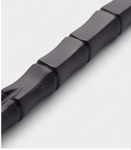 Ensemble de couverts en acier inoxydable au design moderne avec manche en plastique noir, compatible lave-vaisselle, pour la maison et les mariages - Product Image 3