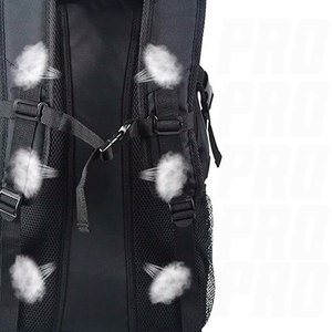 Sac à dos de sport pour le football avec compartiment pour ordinateur portable, adapté à l'équipement de baseball, basketball, football, volley-ball, logo personnalisé, grande capacité - Product Image 4