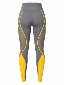 Legging femme bicolore de qualité supérieure, nouveau design unique, respirant, best-seller - Product Image 5