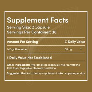 Suplemento Vegano Personalizado OEM ODM de Lisina y Ergotioneína para el Apoyo Inmunológico y Cerebral con Vitaminas, <span class=keywords><strong>L</strong></span>-Ergotioneína - Product Image 4