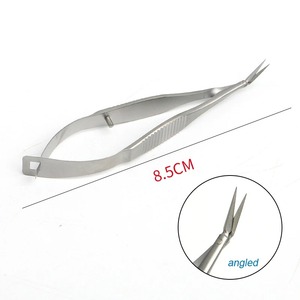 Tijeras Venus de 8.5cm para Microcirugía Oftálmica, Tijeras Quirúrgicas, Herramienta para Experimentos Animales, Juego de Instrumentos de Acero Inoxidable, Manual, CE - Product Image 4