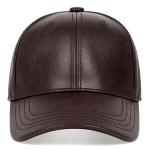 Casquette en cuir sport personnalisée, commande en gros, service OEM, protection solaire, séchage rapide, pour activités de plein air, fitness, cyclisme, jeunesse - Product Image 5