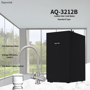 Dispensador Ecológico Estándar Bajo Fregadero AQ-3212B con Interruptor de Seguridad, Tanque de Agua Caliente de 3.6L, Uso en Hoteles, 750W - Product Image 1
