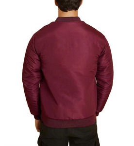 <b>Men's</b> Brown Bomber <b>Leather</b> <b>Jacket</b> with Stand Collar and Front Logo Real Sheepskin Tan Winter Oversized Waterproof Breathable - Product Image 3