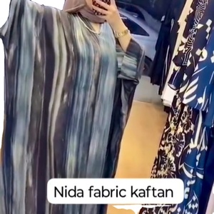 Ropa y accesorios musulmanes tradicionales Abayas bordados a mano modestos elegantes para mujer - Product Image 3