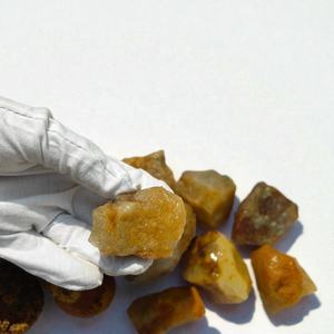 Pierre de guérison naturelle brute en aventurine jaune, pierres précieuses brutes dorées profondes pour le Reiki, l'équilibrage du chakra du plexus solaire, la méditation et la décoration - Product Image 3