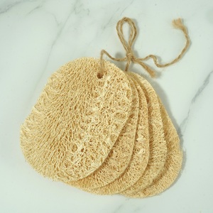 2026 New Natural Loofah Dish <b>Scrubber</b> Pad Biodegradable Kitchen Sponge for Dishwashing and <b>Body</b> Bath Use - Product Image 4