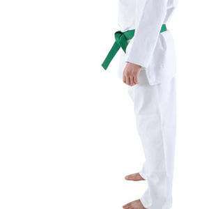 Conjunto de Uniforme de Karate Personalizado, Gi Blanco de Artes Marciales con Cinturón Verde, Traje de Karate de Algodón Premium para Entrenamiento, para Hombres y Niños - Product Image 3
