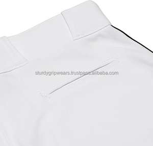 Pantalons de baseball athlétiques de haute qualité, personnalisés, respirants, entièrement imprimés par sublimation, 100% polyester, vêtements d'équipe professionnels, OEM - Product Image 5