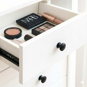 Matte Black Zinc Alloy Contemporary Cabinet Knob Minimalist Drawer Pull OEM Available <b>Kitchen</b> Bedroom Wardrobe Living Room - Product Image 5