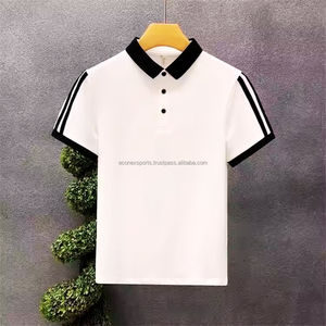 Polo deportivo para hombre, camiseta personalizada de fábrica, OEM, bordado de algodón, ropa de trabajo, uniforme, ropa de golf y eventos - Product Image 3