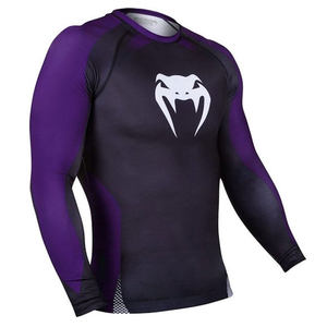 Custom Men's for <b>Black</b> <b>Compression</b> <b>Shirt</b> Long Sleeve Crew Neck Quick Dry Athletic Workout Top Heat-Transfer Printed Simple - Product Image 2