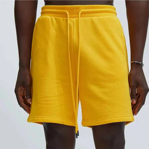 Ensemble T-shirt et short surdimensionné en tricot, personnalisé, unisexe, de marque, vintage, ODM, écologique, pour l'été - Product Image 4