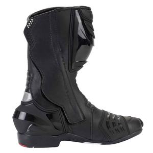 Chaussures de moto en cuir respirantes et confortables sur mesure, bottes de course et de tourisme OEM pour hommes, cuir véritable imperméable - Product Image 2