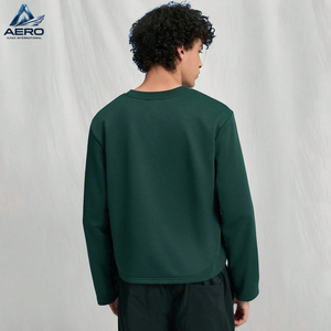 Chemises à manches longues personnalisées pour hommes, vêtements décontractés, haut à manches longues, produit en gros, vêtements de sport respirants, vêtements décontractés élégants pour hommes - Product Image 2