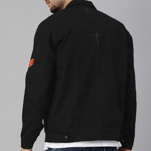 OEM <b>Mens</b> Denim Jean <b>Jacket</b> Casual Outwear Fall <b>Jacket</b> Denim Button up Coat Oversize Denim <b>Jacket</b> for <b>Men</b> acidwash fashion casual - Product Image 3
