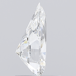 Diamant de laboratoire taille poire de 2 carats, couleur D, clarté VVS2, certifié IGI, pierre libre pour bagues de fiançailles personnalisées - Product Image 2