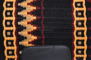 Tapis de selle western en laine de qualité supérieure, tissé à la main, motif Navajo, équipement équestre, accessoires pour chevaux, produit équestre - Product Image 3