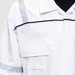 Ensemble d'uniformes de travail pour hommes et femmes, mécaniciens, construction, ANSI classe 2, imperméable, LED, haute visibilité, manches courtes/longues, sécurité - Product Image 5