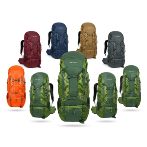 Sportswear Large Capacity Outdoor <b>Backpack</b> Waterproof Travel Bag <b>Multi</b> Pocket Lightweight <b>Backpack</b> Adjustable Shoulder Straps - Product Image 1
