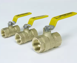 HS Valve C3771 Ball Valve for 10K-8A Brass Industrial Valve Body: C3771 BALL: C3771 SEAT: <b>PTFE</b> Threaded Ball Valve (1BOX: 100EA) - Product Image 5