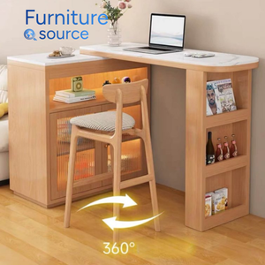 Gabinete de barra de madera moderno y elegante duradero para el ambiente de la barra del hogar Fabricante de muebles calificados de Vietnam Gabinetes de sala de estar - Product Image 4