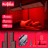 Nouveau panneau lumineux LED thérapeutique 810 nm, thérapie par lumière infrarouge proche utilisant une diode électroluminescente, fabricant
