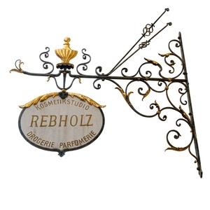 Plaque d'adresse moderne de luxe en fer forgé, numéro de maison personnalisé en métal écologique, résistante aux intempéries, pour porte de jardin, à visser - Product Image 1