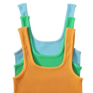 Camisetas sin Mangas de Alta Calidad, Transpirables y Agradables al Tacto para Mujer, para Deporte, Yoga, Gimnasio, Ropa Informal Holgada para Actividades al Aire Libre - Product Image 2