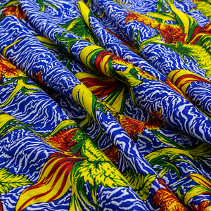 Tela de satén suave con estampado digital y bordado para caftanes y abayas de los Emiratos Árabes Unidos, ideal para compradores de textiles de moda modesta. - Product Image 2