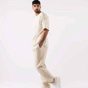 Camiseta Oversize Transpirable Personalizada para Hombre, Estilo Hip Hop Urbano, Última Moda, Precio al por Mayor, Diseño en Blanco - Product Image 2