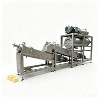 Ligne de production de beurre, machine à fabriquer la margarine, machine à fabriquer le beurre de lait
