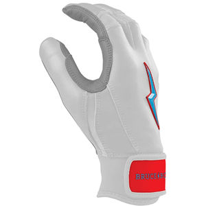 Gants de frappeur de baseball professionnels personnalisés de haute qualité 2026, unisexes, en cuir respirant et écologique, pour l'intérieur et l'extérieur, BRUCE BOLT - Product Image 3