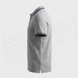 เสื้อโปโลผ้าฝ้ายไซส์ใหญ่ สวมใส่สบาย น้ำหนักเบา สำหรับผู้ชาย ราคาขายส่ง แขนสั้น สีตามสั่ง - Product Image 3