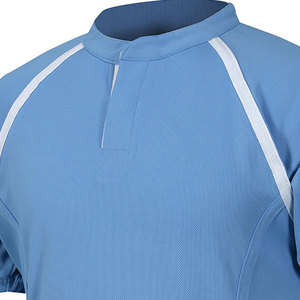 Camiseta de Rugby Personalizada de Primera Calidad a Precio de Mayoreo, Color Sólido, Tallas Grandes - Product Image 6