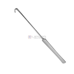Instrumento Quirúrgico Veterinario de 8 Pulgadas con Punta Ciega de 12 mm, Mango Plano, Gancho Snook para Pulverización Manual, Venta al por Mayor - Product Image 1