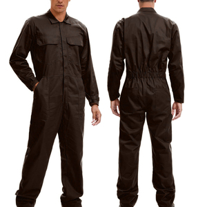 Combinaison de travail pour hommes en coton imperméable et anti-chaleur de haute qualité avec détection par aiguille, vêtement de travail durable pour mécaniciens - Product Image 3