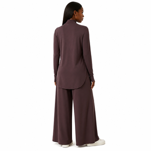 Conjunto Deportivo Musulmán para Mujer, Traje de Yoga Modesto, Ropa Deportiva de Secado Rápido, Transpirable, de Manga Larga - Product Image 2
