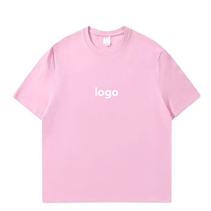Nueva camiseta de algodón de manga corta con cuello redondo y estampado de letras para mujer, de marca moderna. - Product Image 5