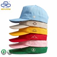 Casquette de baseball personnalisée brodée, effet délavé, couleurs variées, style Campus League Rétro Sport Dad Hat, vente en gros, ODM, OEM, usine