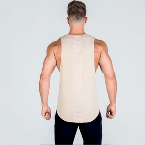 Wear 4 Games Personalized Printed <b>Mens</b> Spandex/cotton Gym Running Tank Top Anti Pilling Anti Shrink Gym Vest Tank Top - Product Image 5