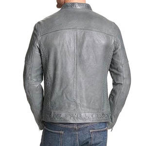 Chaqueta de Cuero PU Negra para Hombre, Estilo Casual, Resistente al Viento, Ecológica, de Alta Calidad, para Invierno, Tallas Grandes, Personalizable, Estilo Urbano - Product Image 5