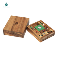 Juego de Fútbol de Madera Estilo Klotski, Rompecabezas de Bloques Deslizantes, Juguete Educativo Deportivo para Familias, Edades 8+, Ecológico y No Tóxico