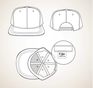 Gorra Snapback con Letras Bordadas, Unisex, para Adultos, de Visera Plana, Deportiva, con Protección Solar, Estilo Hip-Hop, para Promociones - Product Image 2