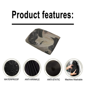 Cape de Barbier Légère Imprimée, Cape de Coiffure Professionnelle, Tablier de Salon pour Coupe de Cheveux, Cape Imperméable avec Col Ajustable - Product Image 4